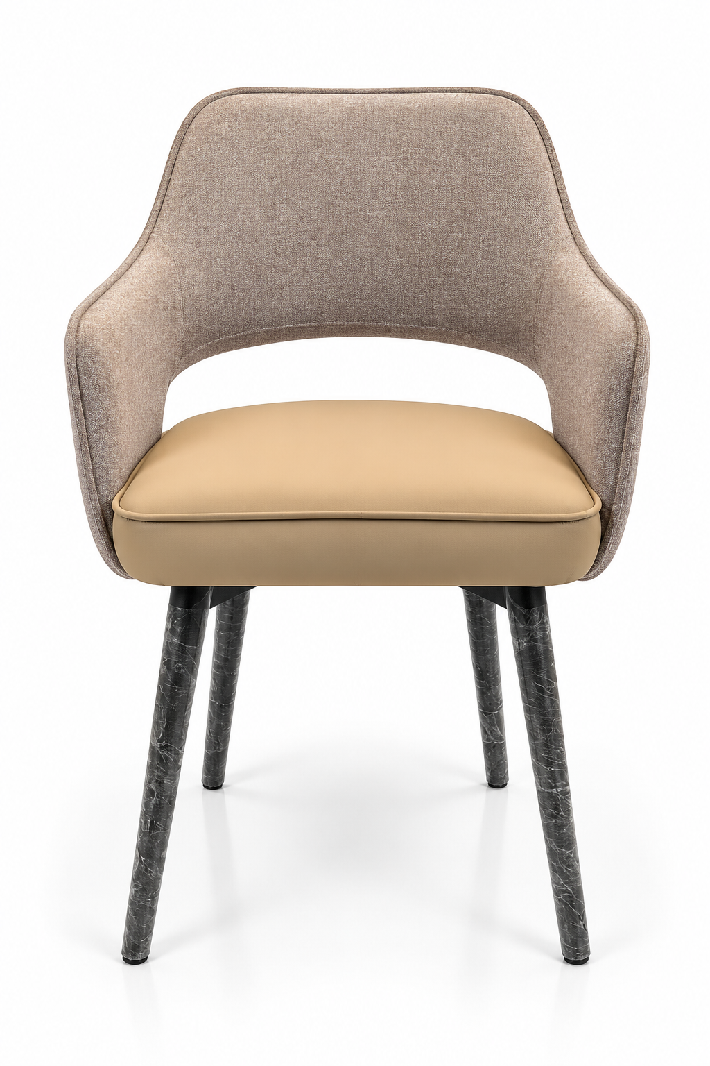 Modern Comfort Camel Chair