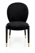 Classic Black Accent Chair