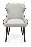 Luxe Geometric Accent Chair