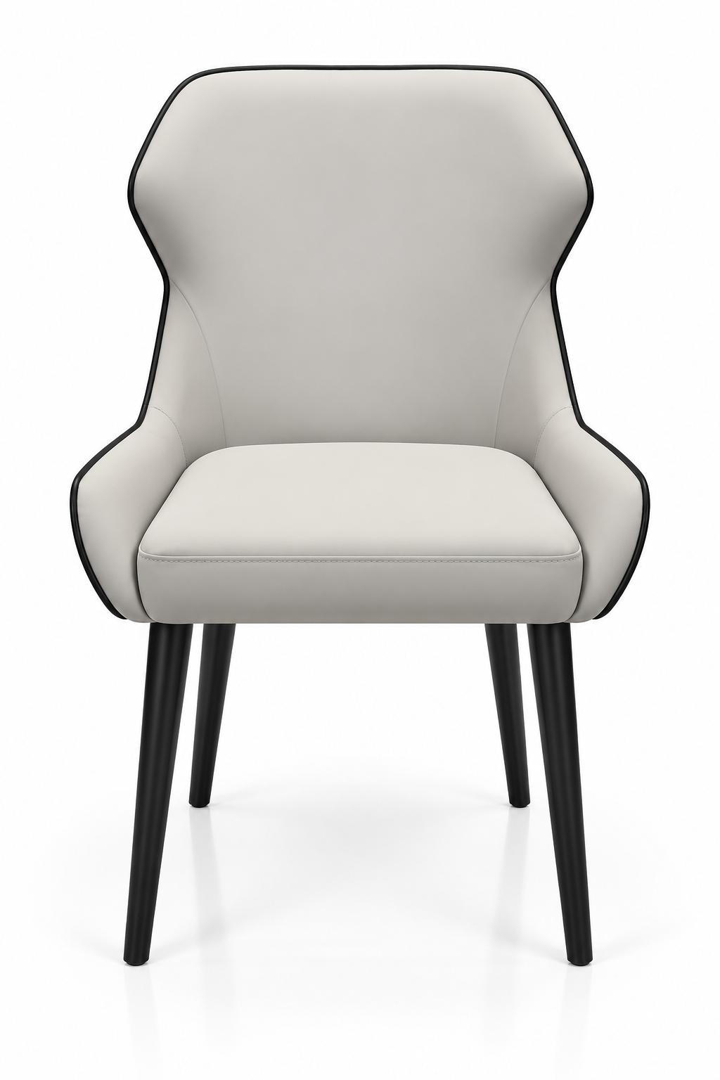 Luxe Geometric Accent Chair