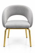 Modern Curved Arch-Back Chair