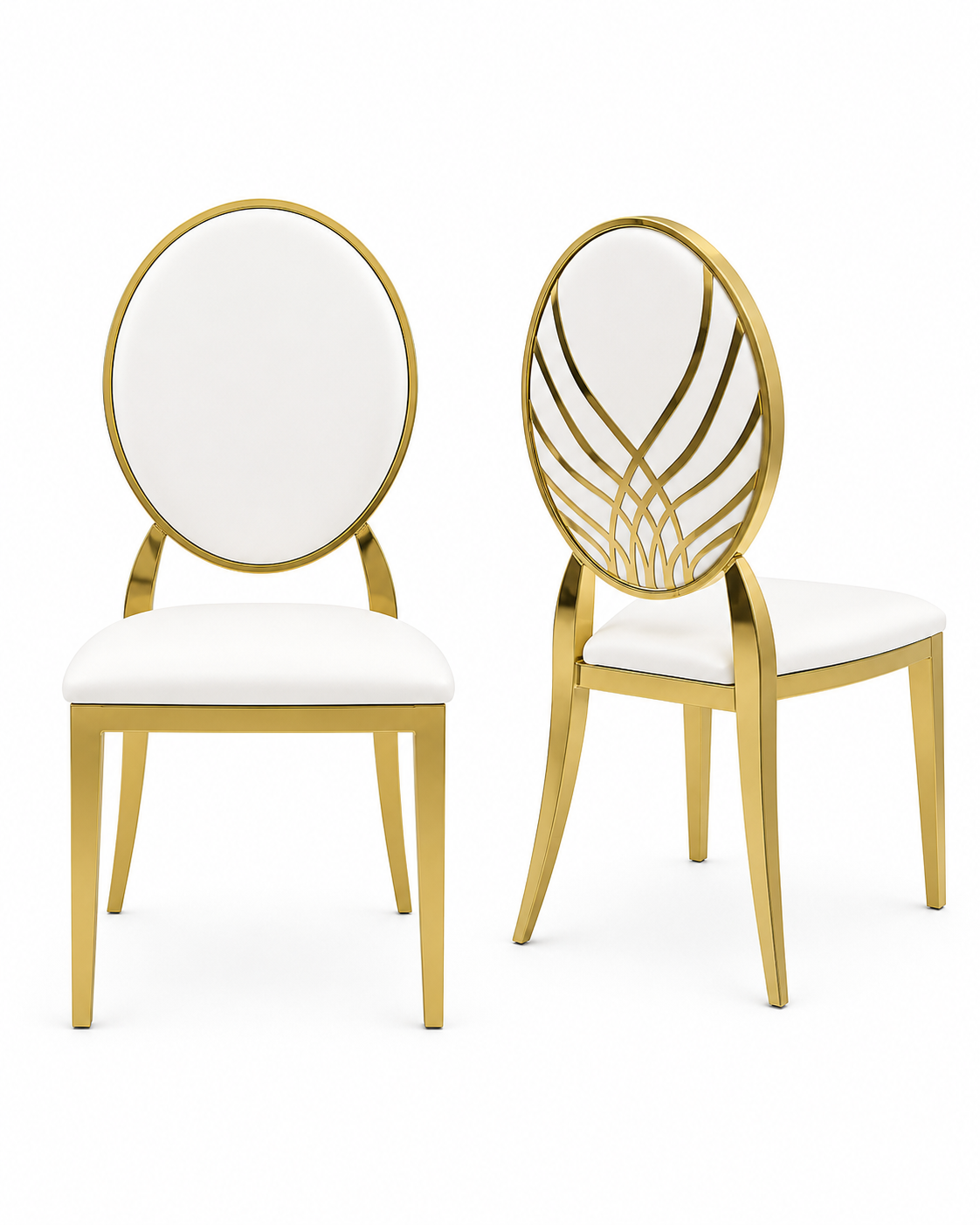 PetalVine Back PVD Chair