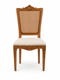 Classic Carved Mesh Back Chair
