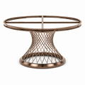 Diamond Lattice Round Table Frame