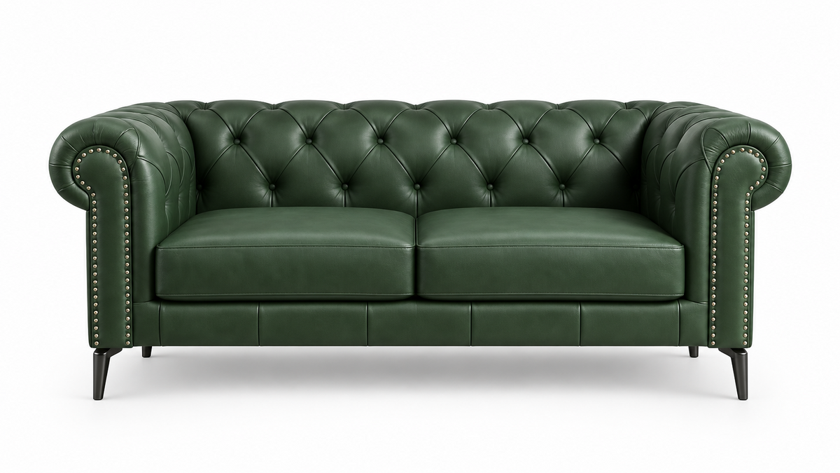 Emerald Chesterfield Sofa