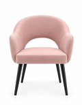 Curved Luxe Accent Chair