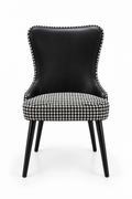 Monochrome Wingback Chair