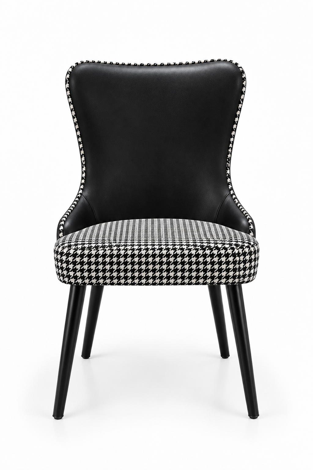 Monochrome Wingback Chair