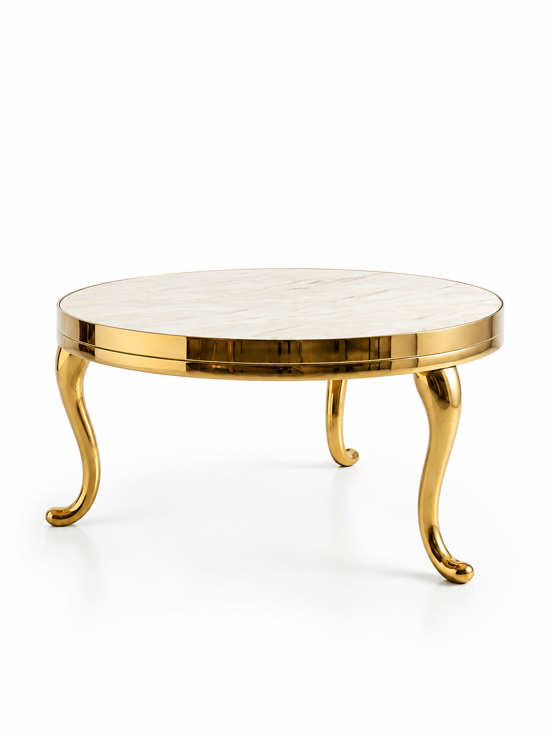 Royal Gold Marble Coffee Table