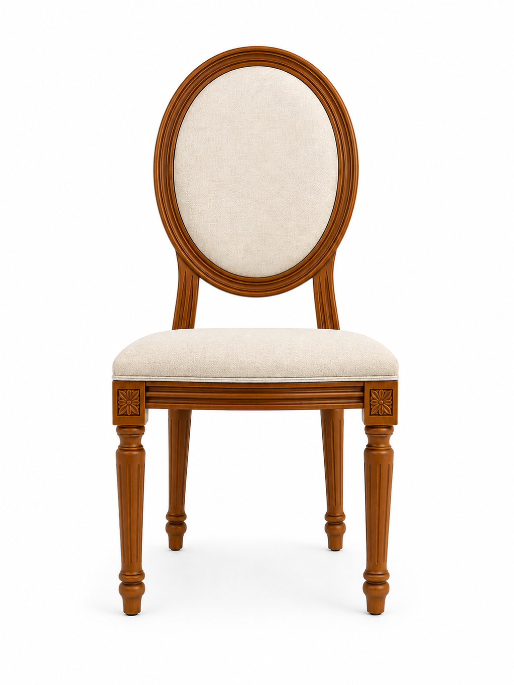 Oval Luxe Resin Chair