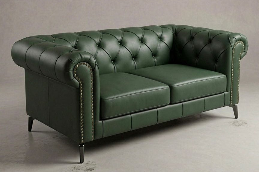 Emerald Chesterfield Sofa