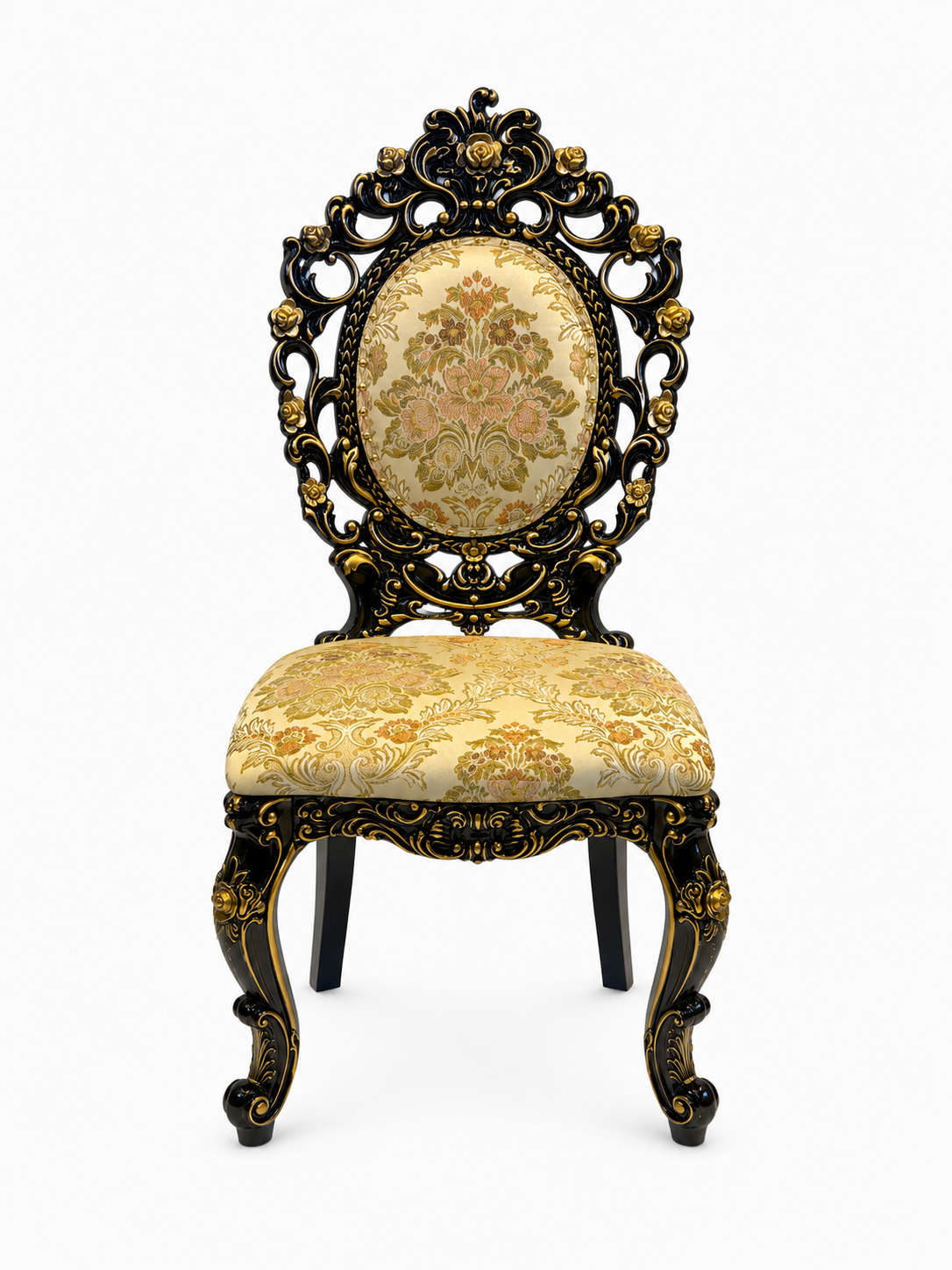 Royal Floral Carved Event Chair
