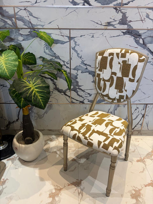 Aurelia Patterned PVD Chair