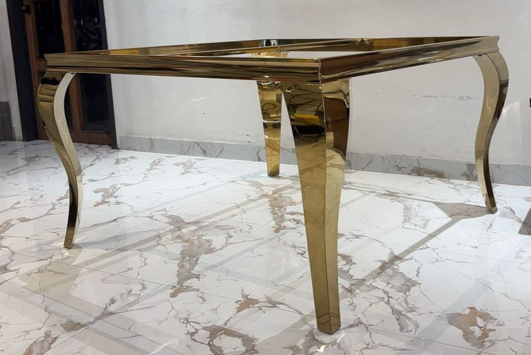 Elegant Gold Table Frame