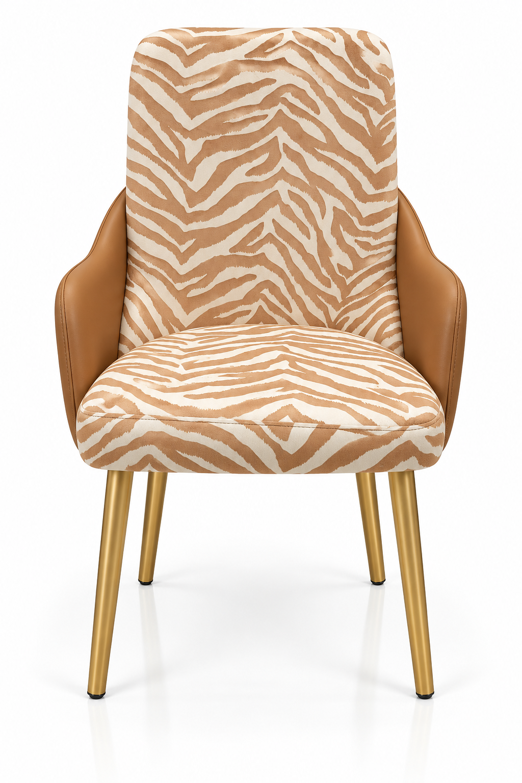 Zebra Luxe Accent Chair