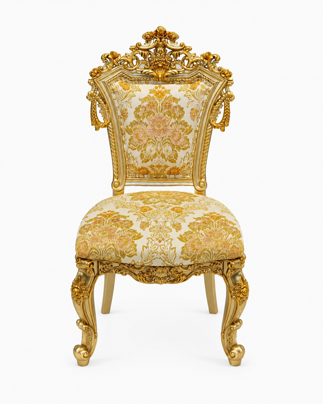 Classic Gold Carved Event Chair