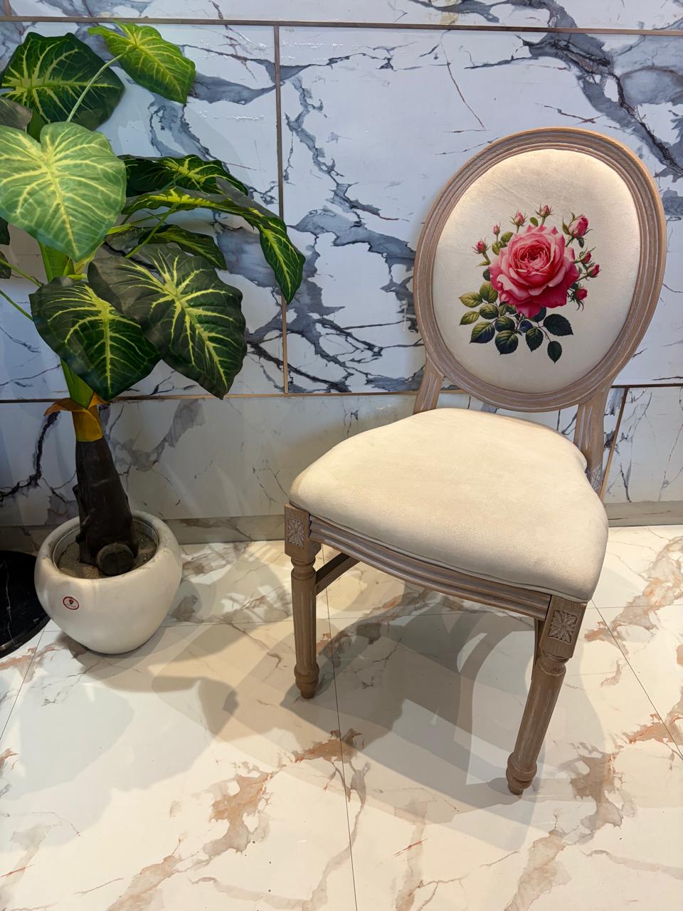 Rose Medallion Classic Chair