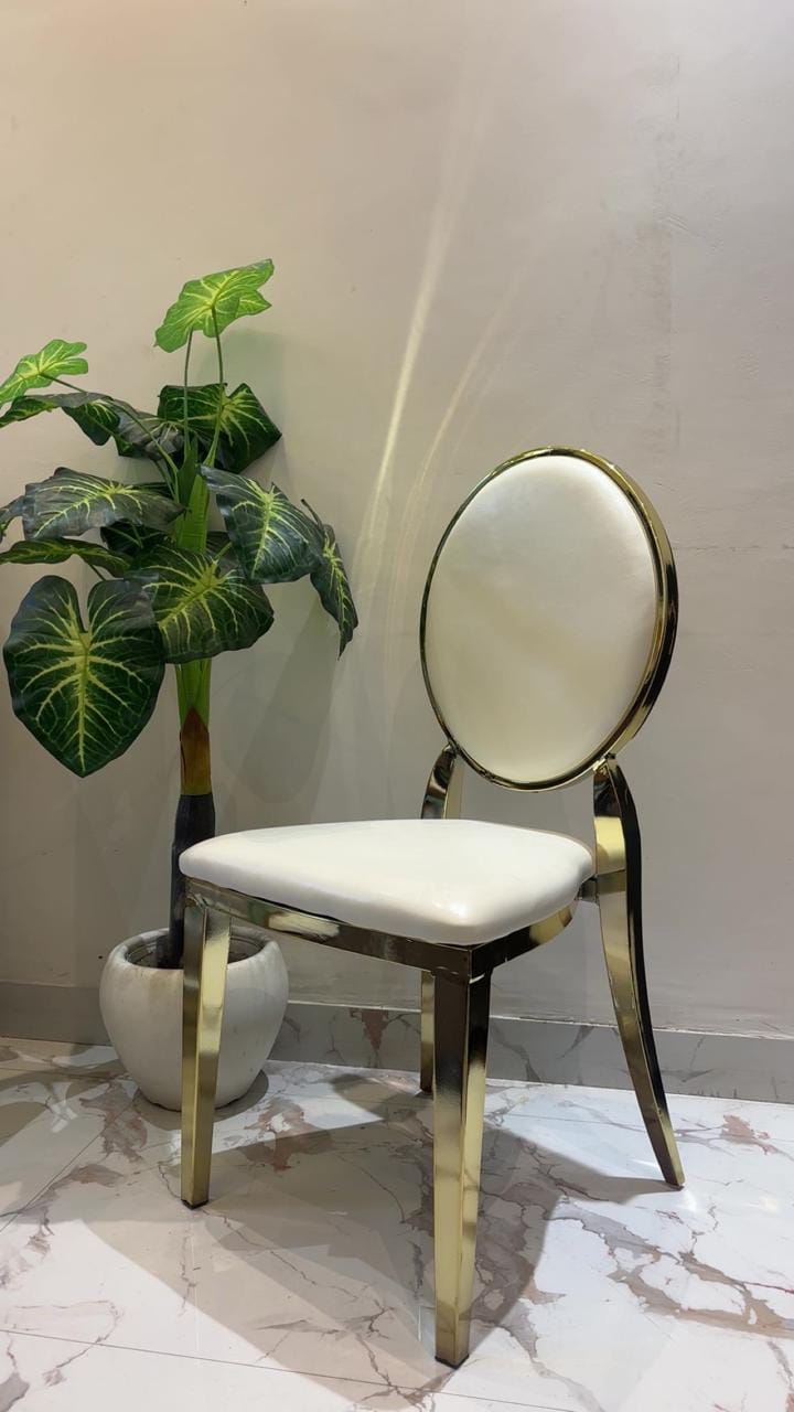 PetalVine Back PVD Chair