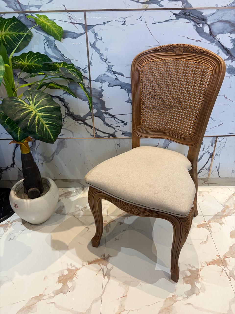 Carved Mesh Chair